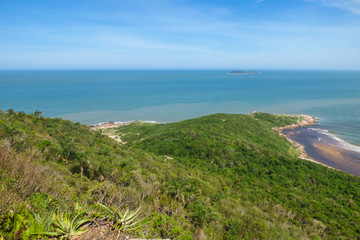 A view of Guarda do Embau beach from above - Santa Catarina, Brazil