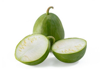 Watermelon on white background
