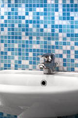 Sink in the bathroom