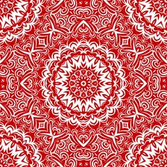 Modern floral vector ornaments. Decorative flower mandala. vector illustration.