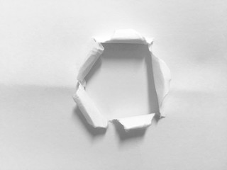 pieces of torn paper texture background, copy space.