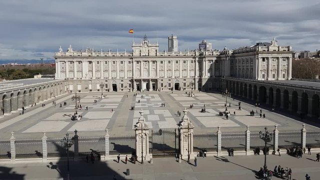 The Royal Palace in Madrid called Palacio Real