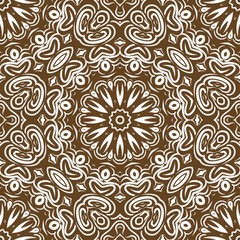 Modern floral ornament. Vector color mandala illustration, Designed for Web, Poster, Label and Other