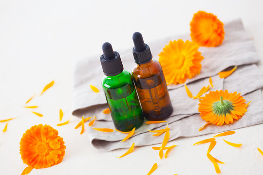 marigold or calendula essential oil