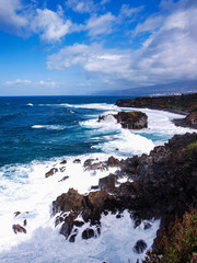 Der wilde Atlantik im Nordwesten der Insel Teneriffa