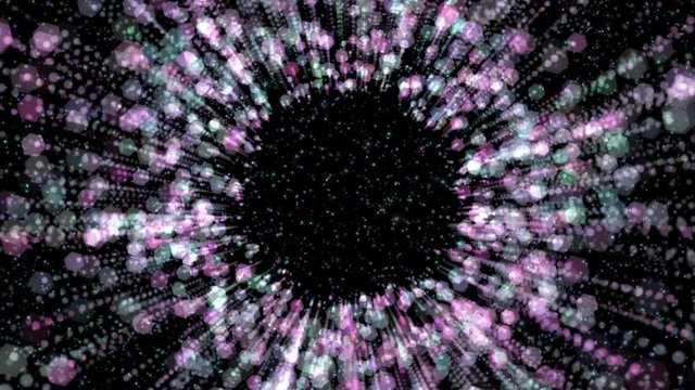 An animated background with particles A looped animation that allows you to use it any time you need