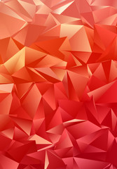 Fototapeta premium Low-Poly triangular background