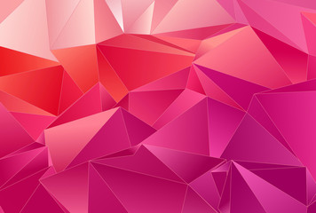 Obraz premium Low-Poly triangular background