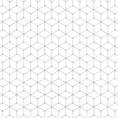 Abstract hexagon pattern