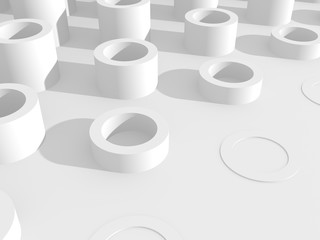 modern abstract geometric mockup minimalistic background