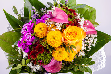 Bright floral bouquet