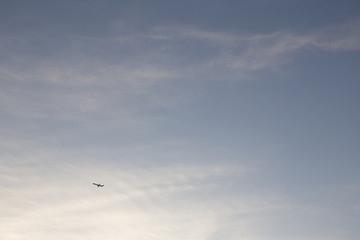 Plane Passing By in Minnesota