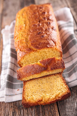 lemon cake, loaf cake