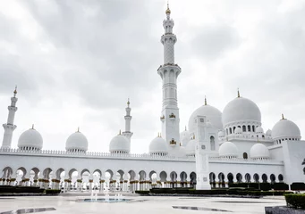 Foto op Plexiglas Sheikh Zayed Grand Mosque © Alexey Stiop