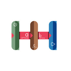 Abstract lines geometric infographic layoutAbstract lines geometric infographic layout, data visualization design, option step by step schedule, web box