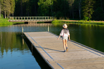 Child near the water