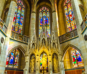 Basilica Stained Glass All Saints Castle Church Schlosskirche Wittenberg Germany