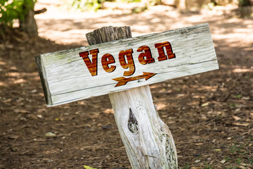 Schild 263 - Vegan