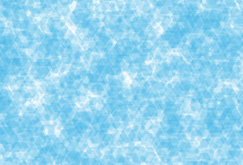 Background with hexagons of different scale. Abstract geometric pattern, design element, backdrop for posters, business cards