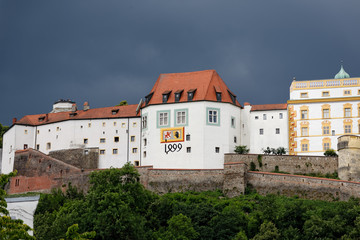 Obraz premium Passau - City of Three Rivers..