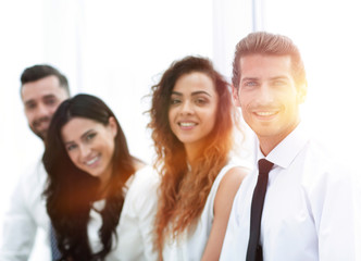 Fototapeta premium closeup.successful business team.