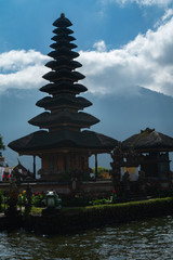 Pura Ulun Danu Bratan Temple, Bedugul Mountains, Bratan Lake, Bali, Indonesia