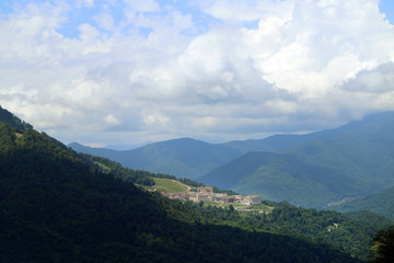 Photo of beautiful mountains