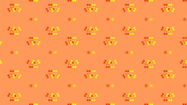 Background with animated patterns. Animation is looped, which allows you to use its necessary time.