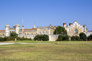 Old buildings in Lisbon (Portugal)