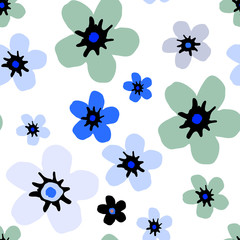 Simple floral pattern
