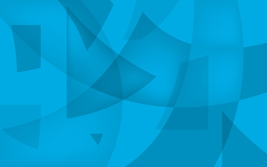 Geometric blue abstract background