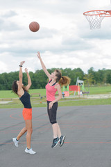 a game of basketball