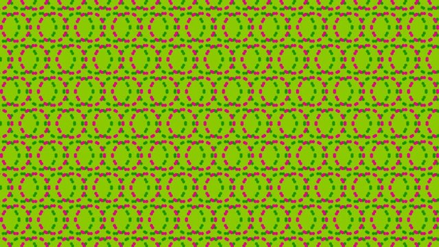 Background with animated patterns. Animation is looped, which allows you to use its necessary time.