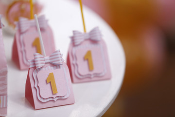 One-Year Birthday Decoration Items