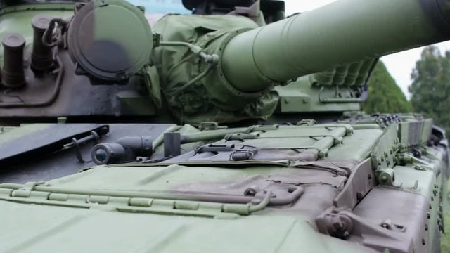 armored military weapon - tank