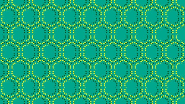 Background with animated patterns. Animation is looped, which allows you to use its necessary time.