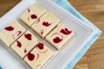 strawberry cheesecake on a plate
