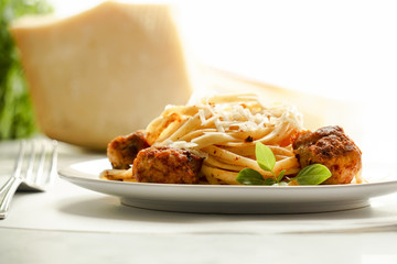 Spaghetti and Meatballs