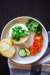 Egg Sandwich on English Muffin