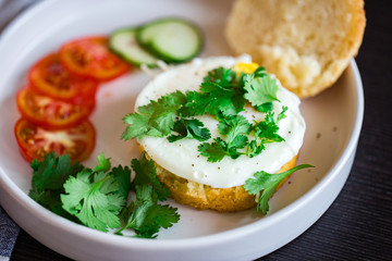 Egg Sandwich on English Muffin