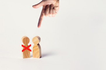 the choice of the right person between the two, the search for workers and employees, the reduction and dismissal, promotion, the choice of a talented worker. Dismissal and hiring people to work.