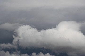 sky before storm