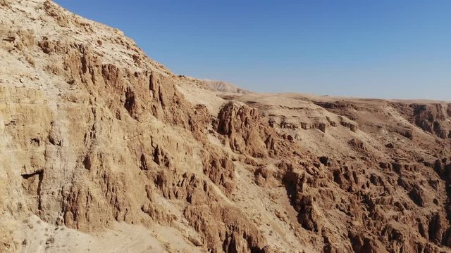 Qumran Caves in Israel where they discovered the Dead Sea Scrolls