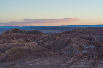 Fototapeta na wymiar Valle de La Luna (Moon Valley), Atacama desert. Chile
