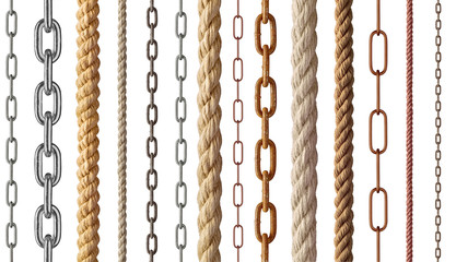 string rope chain metal link steel cord cable line