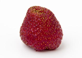 isolate of strawberry on white background