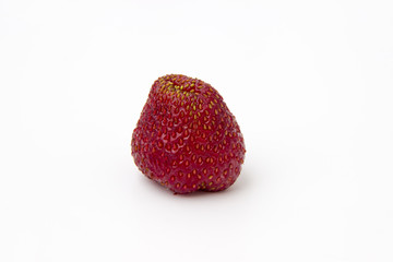 isolate of strawberry on white background