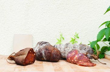 ham and leaf