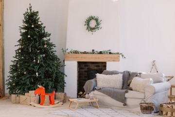 Cozy Christmas interior