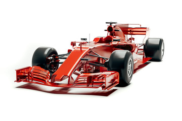 3D F1-Rennwagen rendern